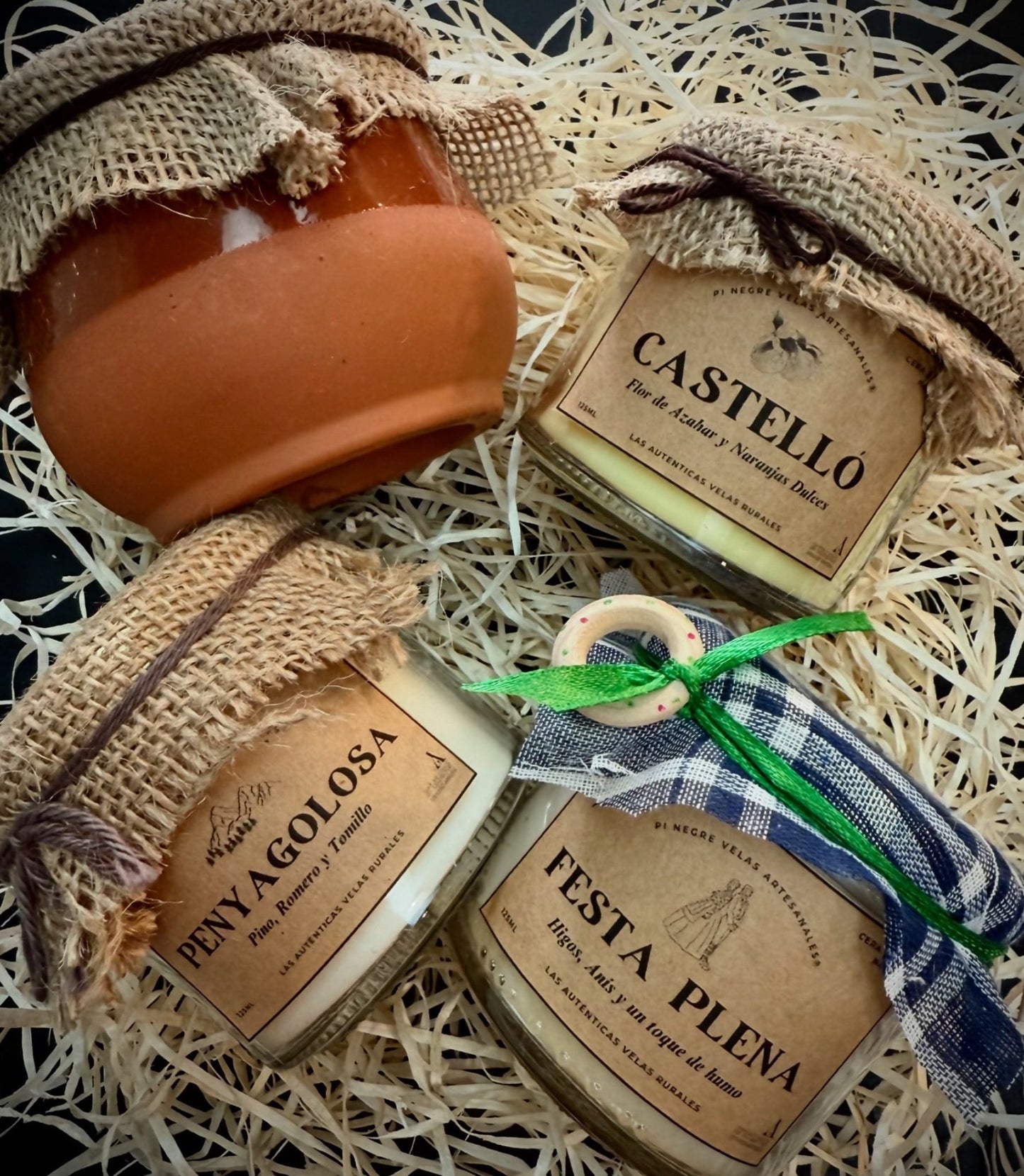 Pack CASTELLONERO - PiNegreVelasArtesanales