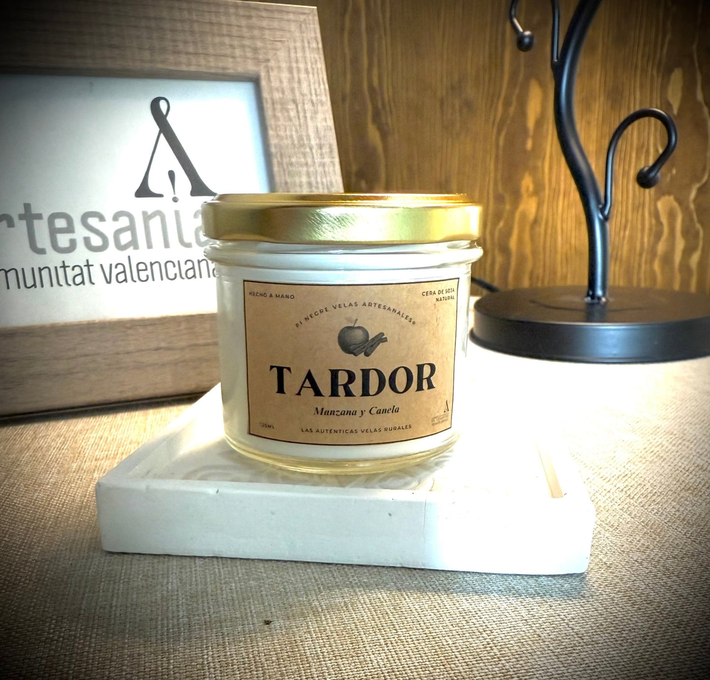 Vela TARDOR - PiNegreVelasArtesanales