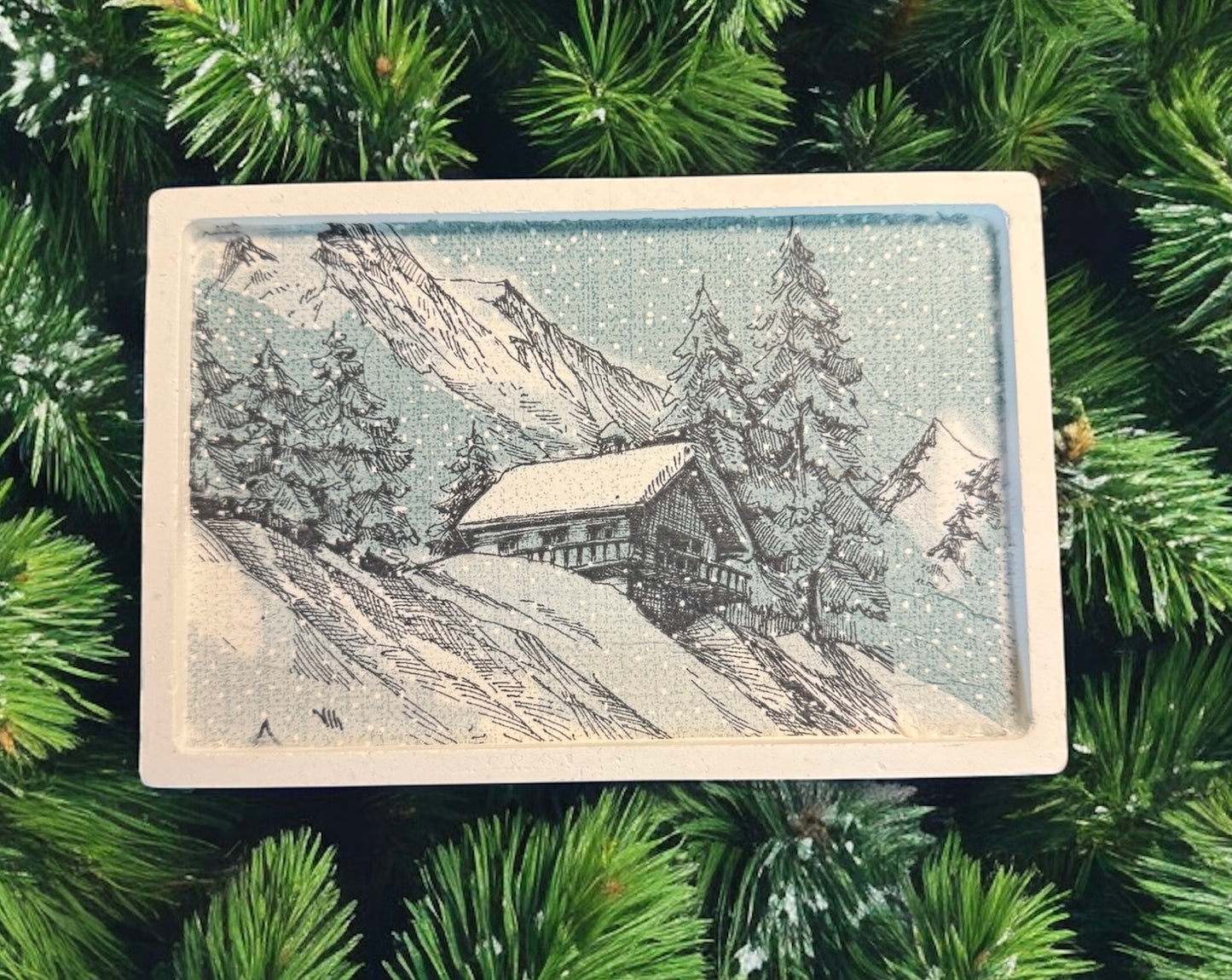 Bandeja rectangular CIMENT DECO