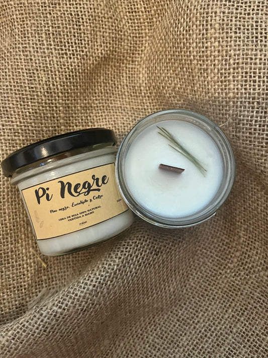 BLACK PI Candle