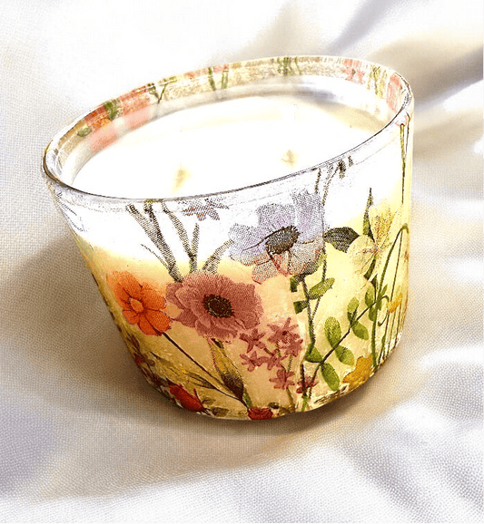 Vela PRIMAVERA DECO - PiNegreVelasArtesanales